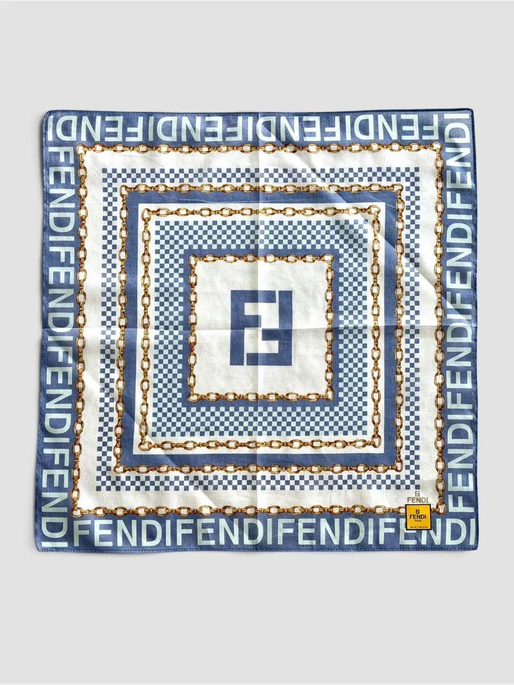 Fendi Cotton Bandana/Neckerchief